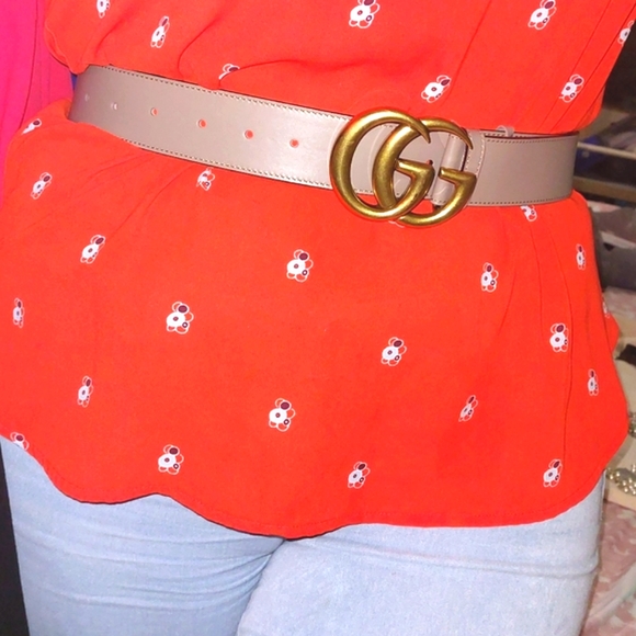 Gucci Accessories - ✨️Gucci Marmont Nude belt size 90